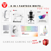 Fantech White 8 in 1 Gameak Gaming Set